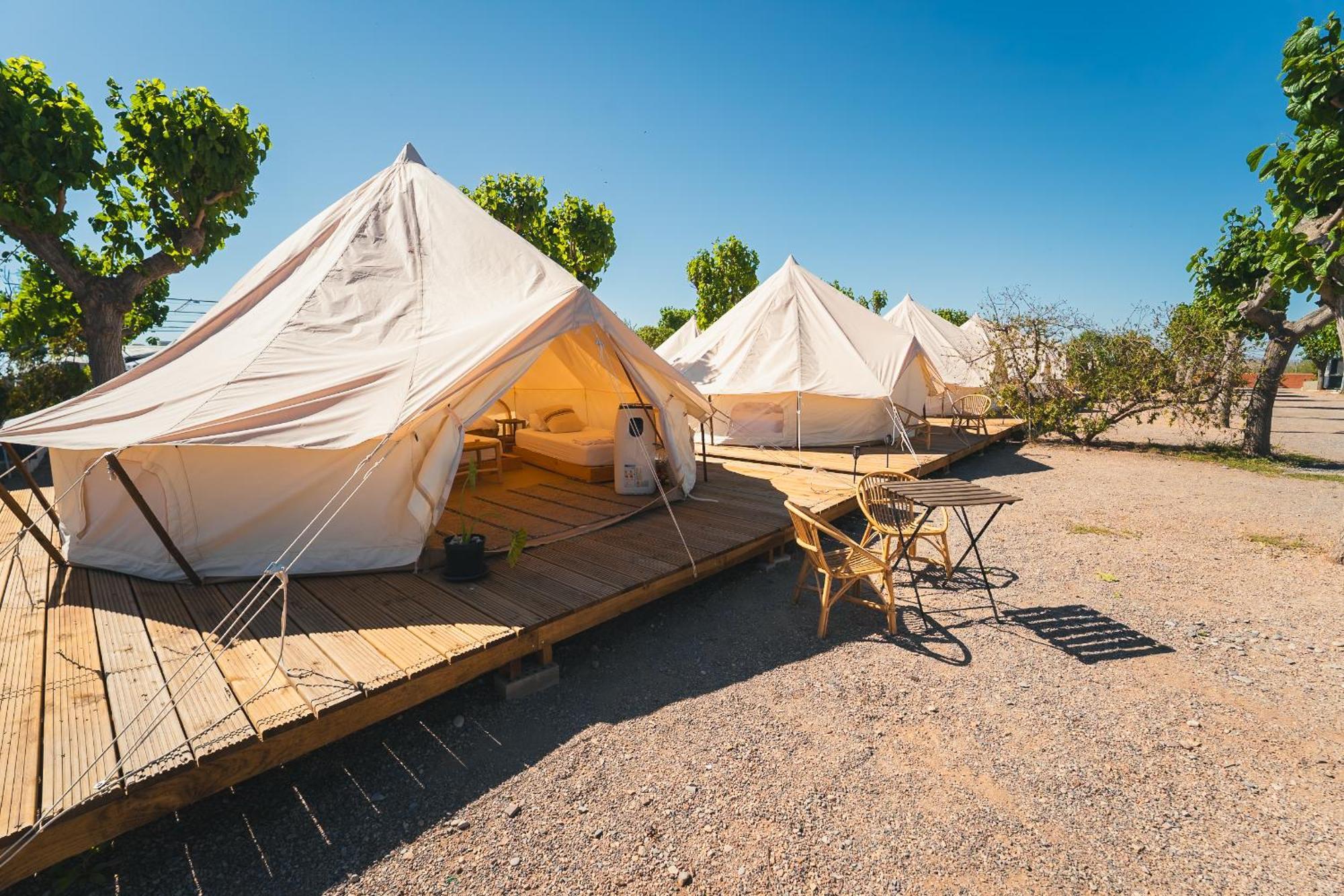 Camping Tres Estrellas Mediterraneo Чильчес Экстерьер фото