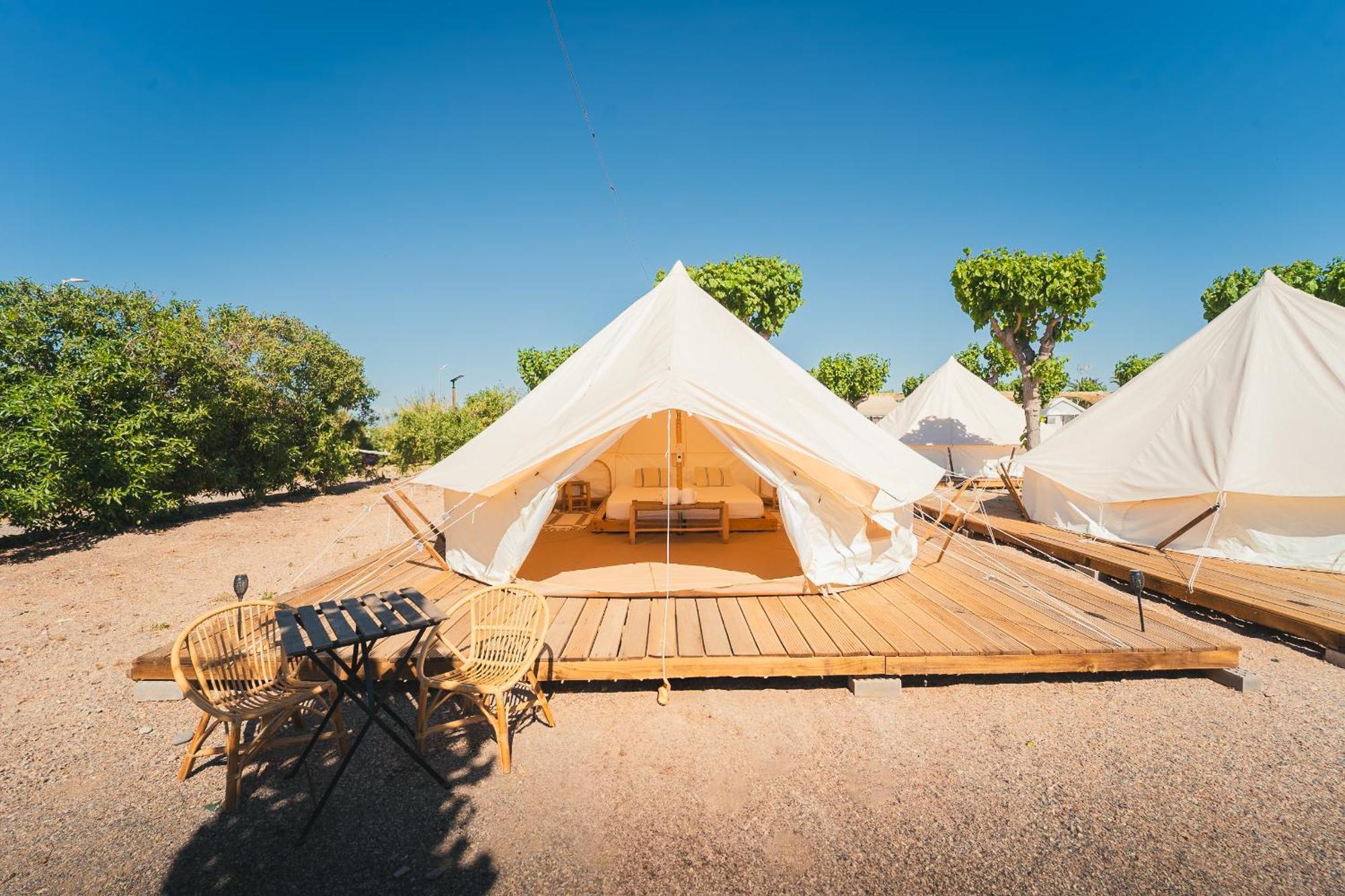 Camping Tres Estrellas Mediterraneo Чильчес Экстерьер фото