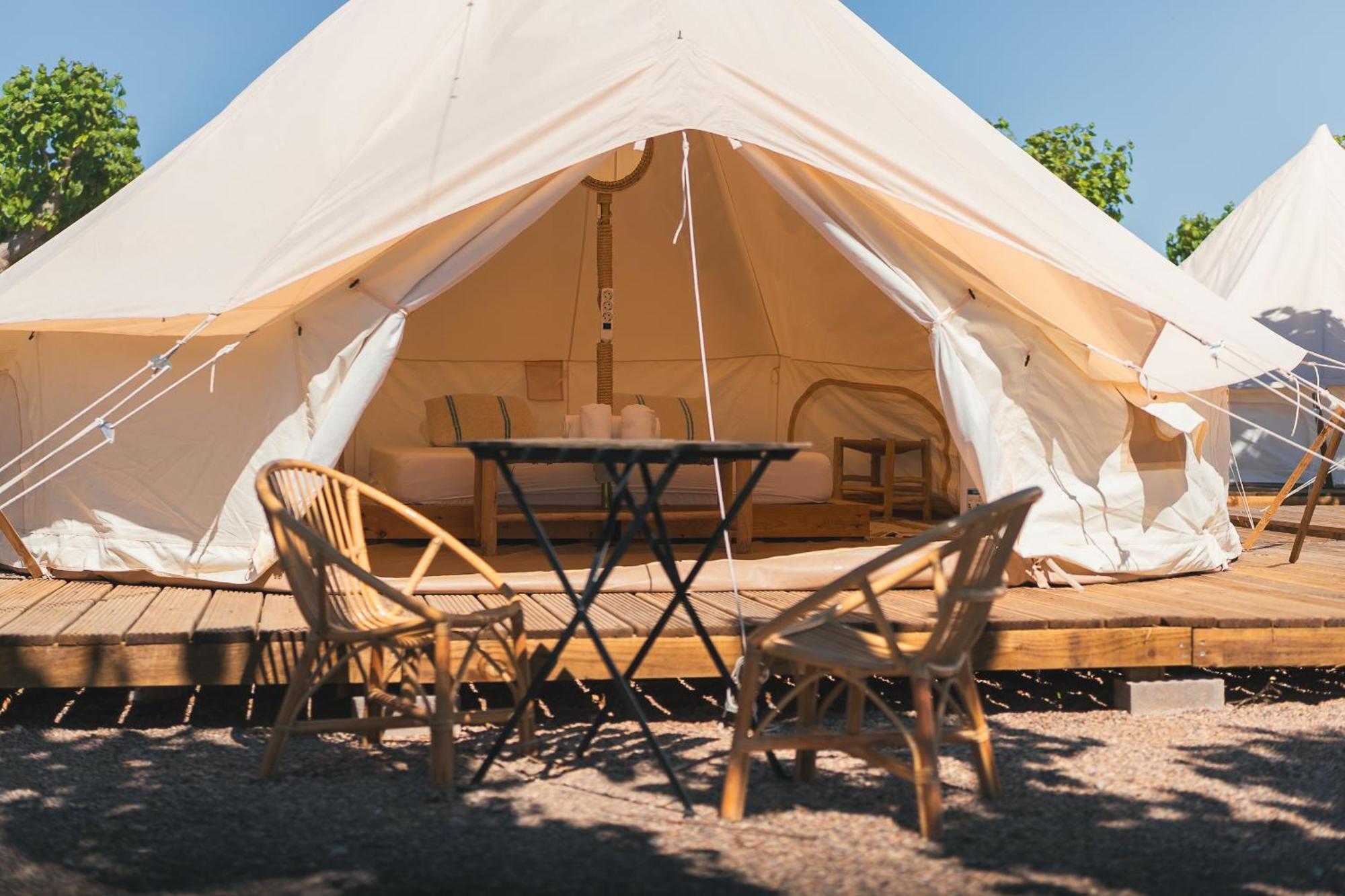 Camping Tres Estrellas Mediterraneo Чильчес Экстерьер фото