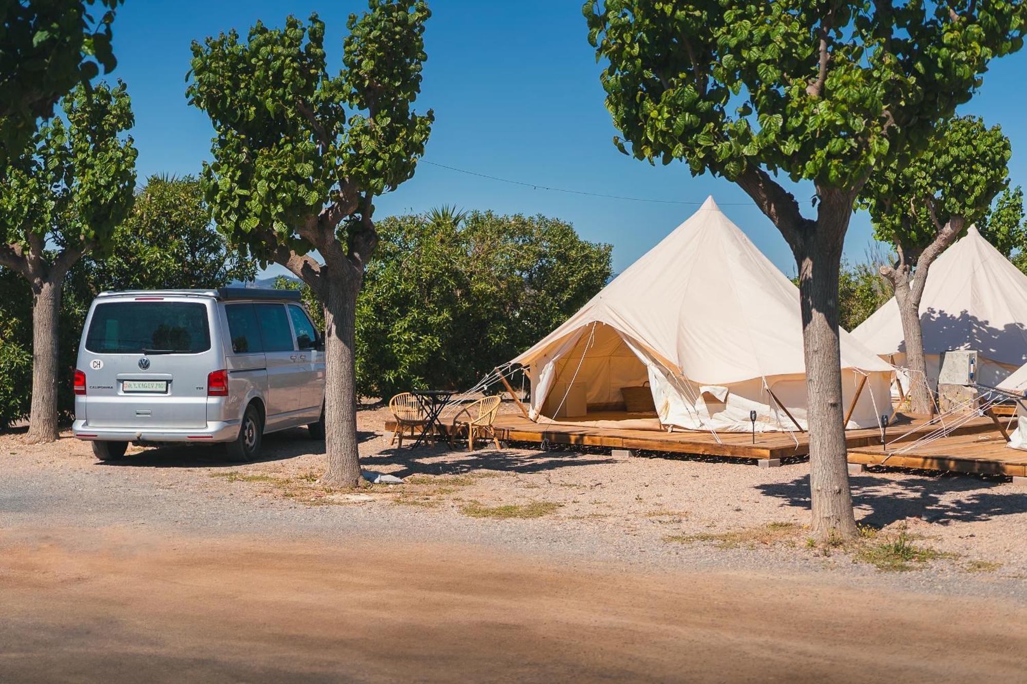 Camping Tres Estrellas Mediterraneo Чильчес Экстерьер фото